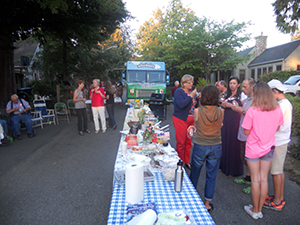 Seattle Night Out 2014 block party at SW Henderson